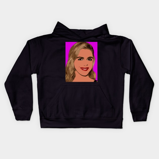 kiernan shipka Kids Hoodie by oryan80